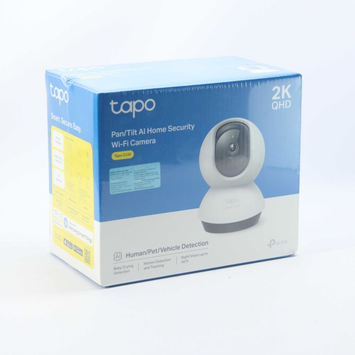 Camera de supraveghere Tapo C220 Pan/Tilt AI - Home Security - OBIECT SIGILAT - Amanet FRESH Galati