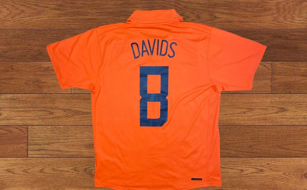 тениска Real Madrid Luis Figo Holland Edgar Davids