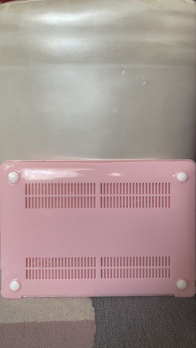 Husa de protectie pentru MacBook Air 13.3-inch, A1932/A2179/A2337, cu folie de protectie pentru tastatura si folie de sticla calita, plastic
