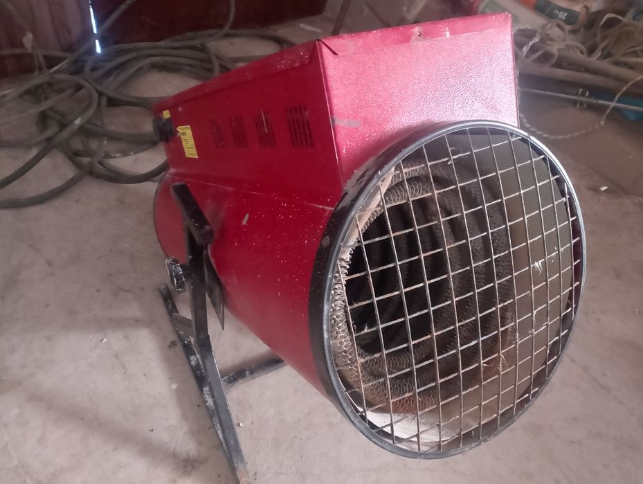 Тепло вентилятор пушка