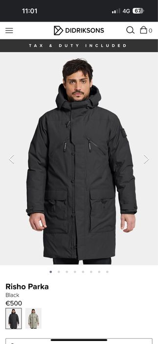 Geaca-Parka barbati,Didriksons,marime XL
