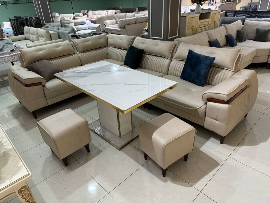 Рассрочка Panda Угловой Мягкий диван безвнос по 1030тысяч сум на год