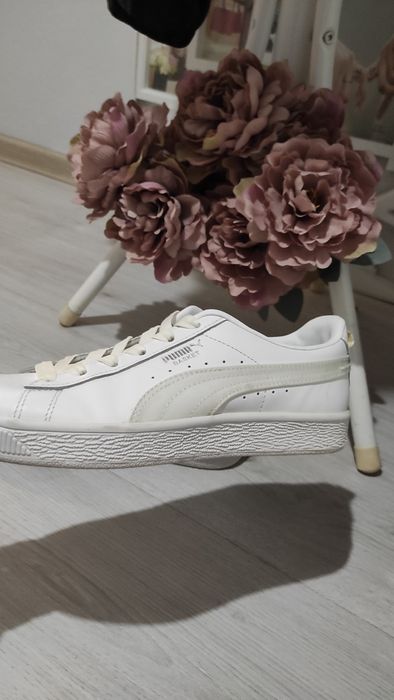 Дамски кецове, естествена кожа PUMA