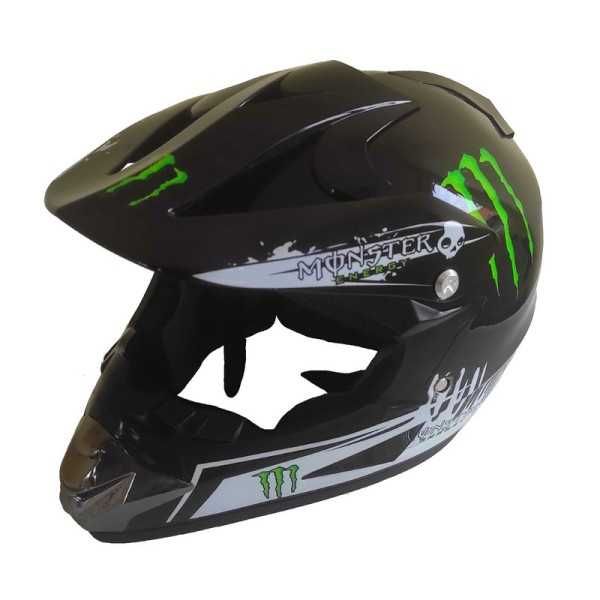 Каска за мотор Kрос/Вело/АТВ два цвята