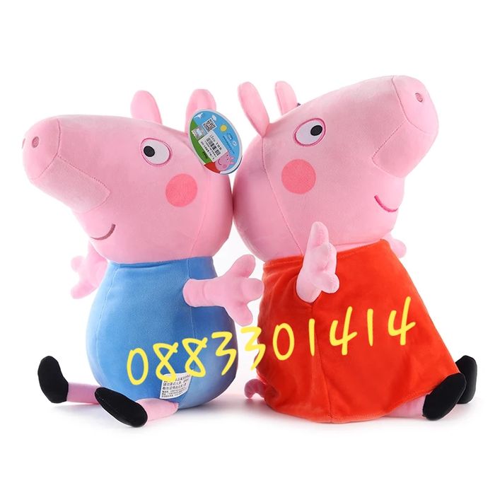 Пепа пиг големи 20см, 30см, 40см, 50см Peppa Pig