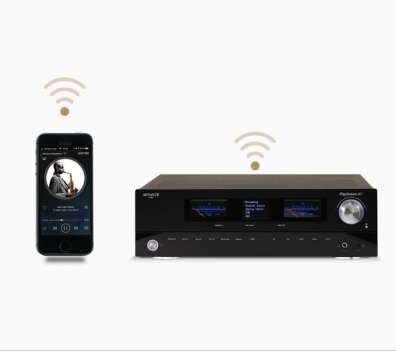 Advance Paris playstream A7 streamer amplificator in garantie