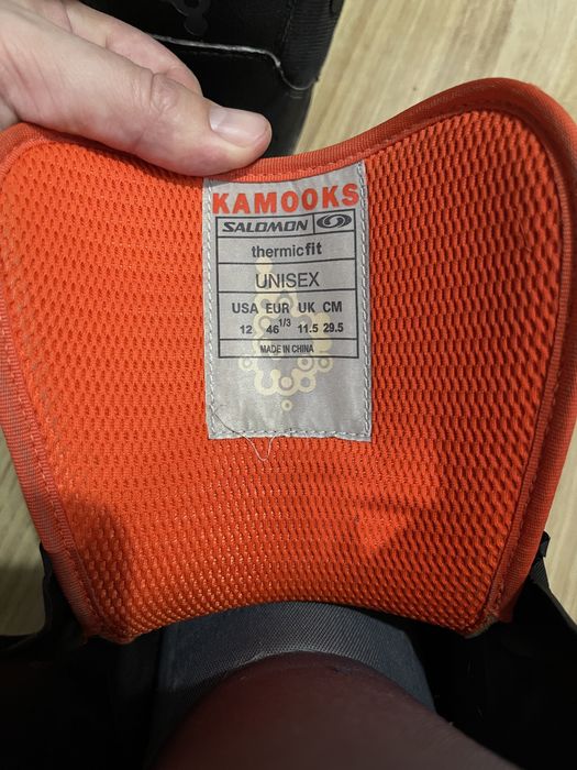 Boots snowboarding Salomon Kamooks 29.5cm