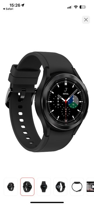 Samsung Galaxy watch 4 черный часы