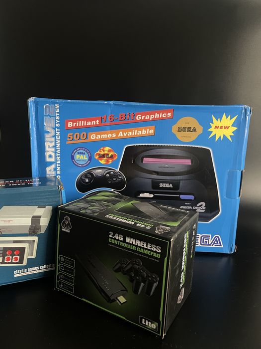 Game Stick 4K, Game stick Pro, Sega Mega Drive, Сега