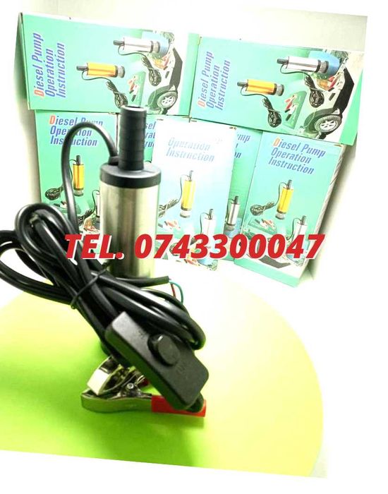 Promo Pompa Electrica Auto Submersibila 12V, 12 L/min, 38Mm, Mutare C