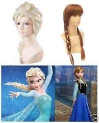 Peruca Elsa Frozen Anna Ana ( rochie costum ariel scufita rosie alba ca zapada jasmin pirat sirena  iasmin cenusareasa regina printesa imparateasa