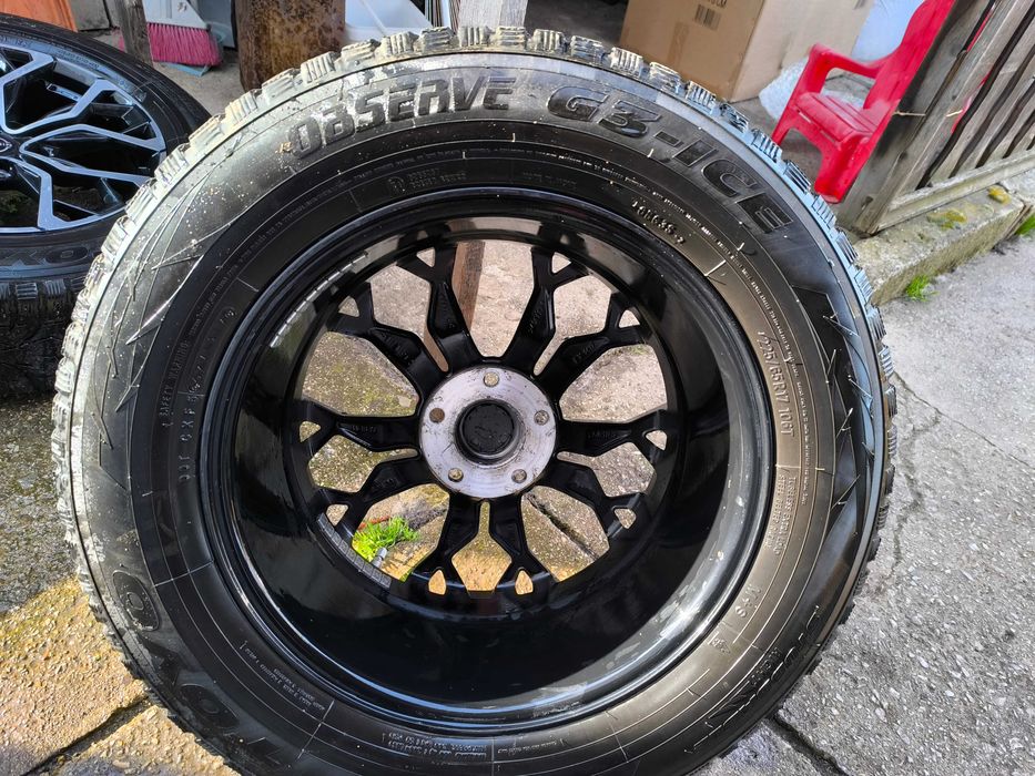 Продавам 17" алуминиеви джанти 5х114.3 67.1мм