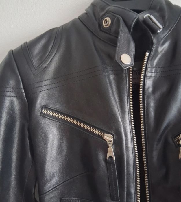 Geaca piele naturala