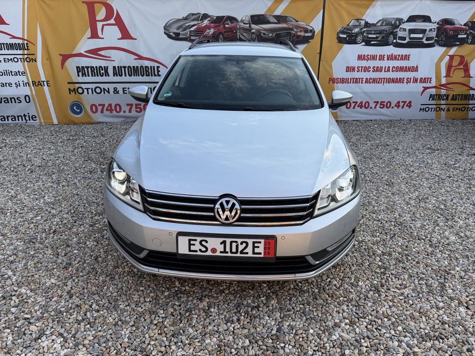 Vw Passat B7 2.0 diesel/Dsg/Bi-xenon/Led/Portbagaj electric/Garantie