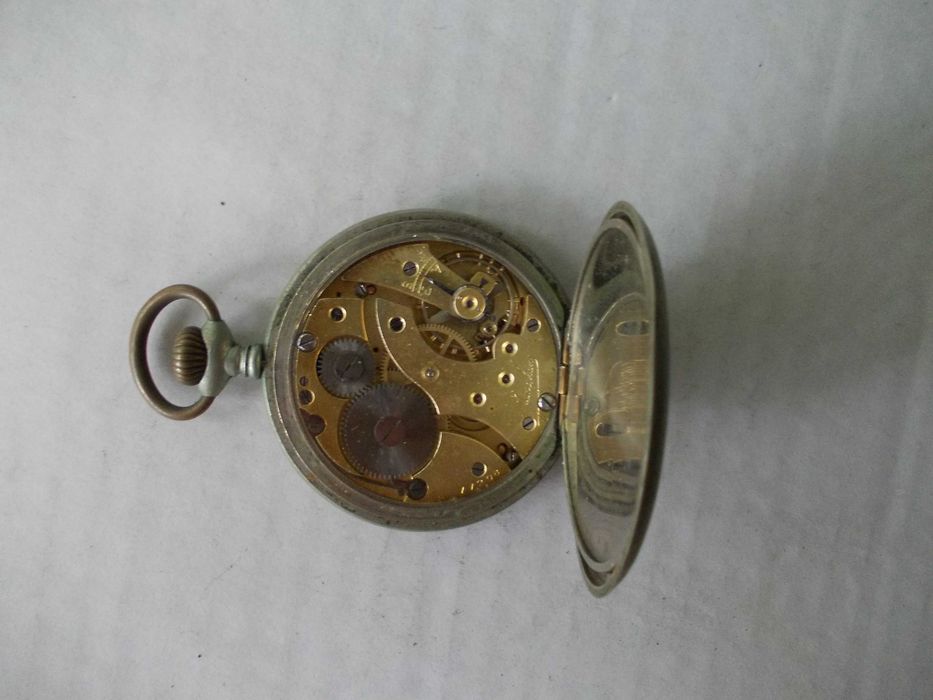 Ceas vechi de buzunar JUNGHANS defect