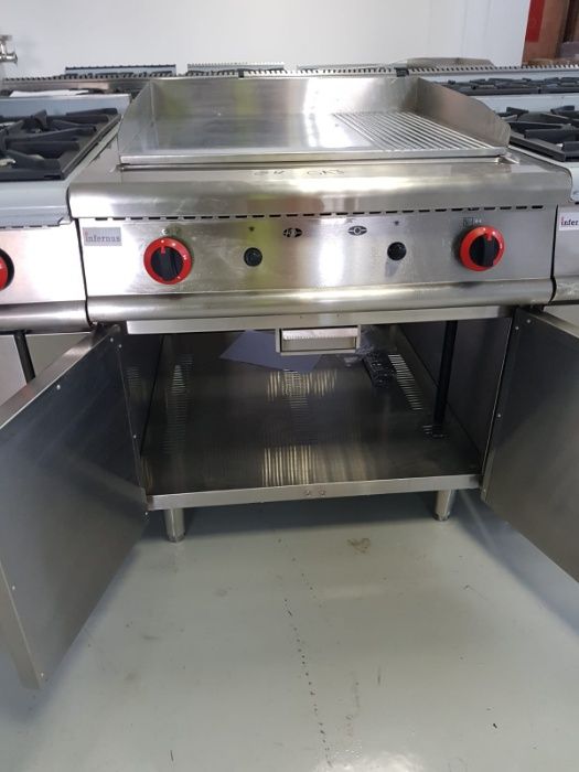 Grill gaz/ electric profesional pentru bucatarii