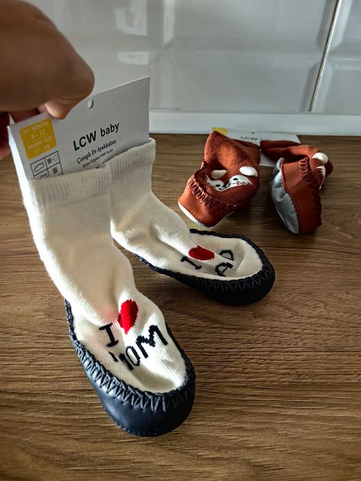 Бебешки домашни чорапки