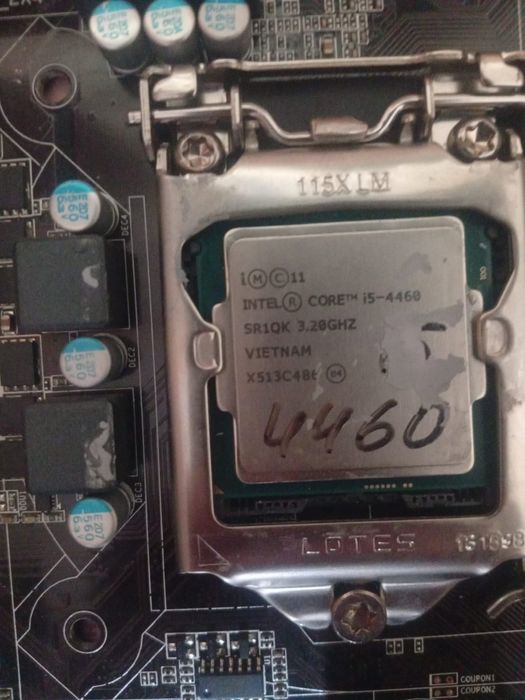 Продам материнскую плату с процессором