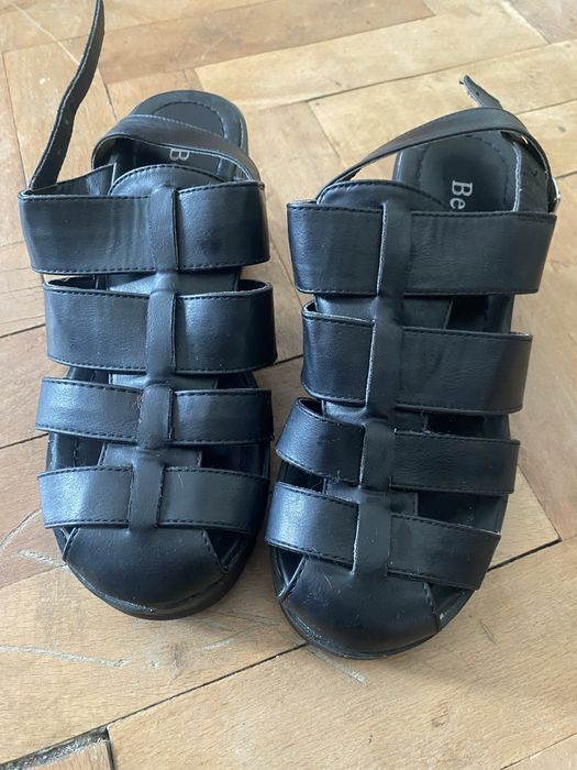 Sandale piele ecologica