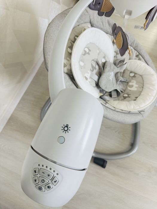 Шезлонг качеля Joie Serina swivel