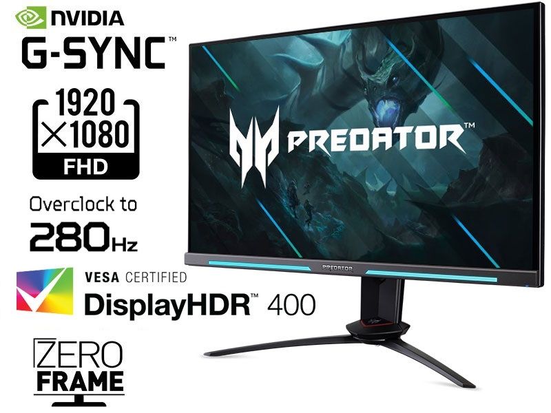 Монитор Acer Predator 280герц