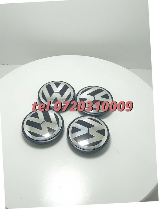 Capace Jante Aliaj Volkswagen / 65Mm / Ansamblu 4 Buc / Cod 3B7601171 Originale Pentru Inlocuire Reparatie Sau Completare Echipament Compatibile
