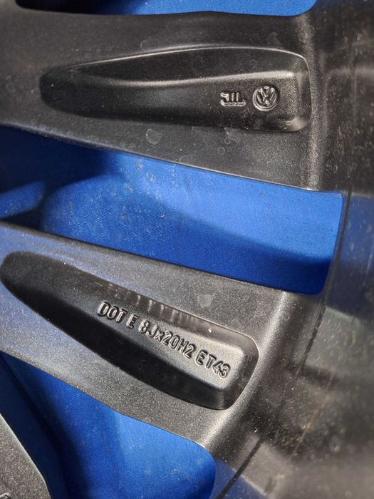 1 Janta Aliaj 5x120 20'' OEM VW AMAROK - NOUA - 8J ET 43 !