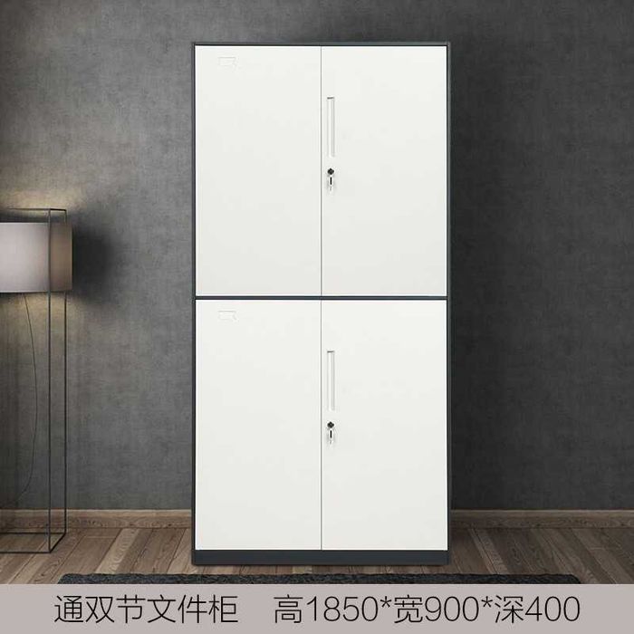 Офис учун металл китоб шкафи 0.8 мм, ҳар бир полка 50 кг гача