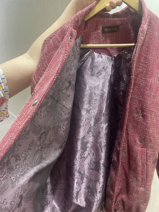 этно бомбер женский