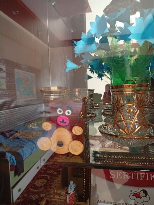 Gipsli oʻyinchoq, boʻyalgan