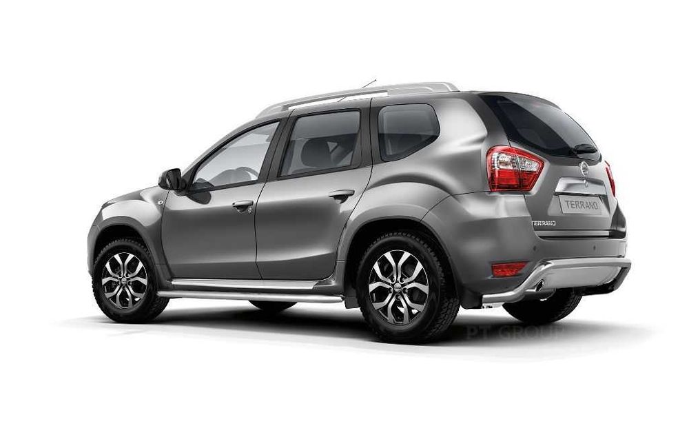 Защита заднего бампера 51 мм для NISSAN Terrano от 2014 г.в.
