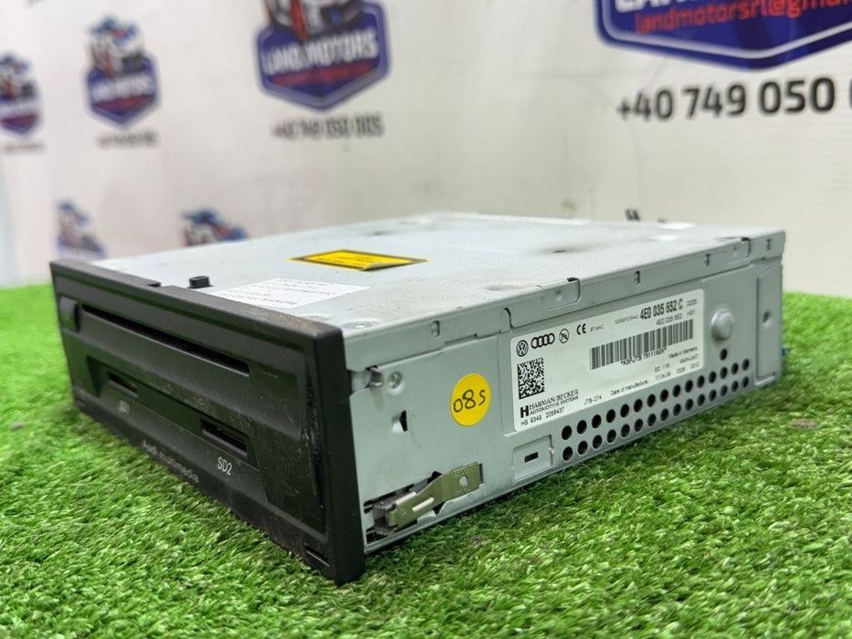 Radio cd multimedia mmi 3g 2009 audi a6 e se sedan 2.0 diesel cod oem 4e0035652ex 4e0035652c