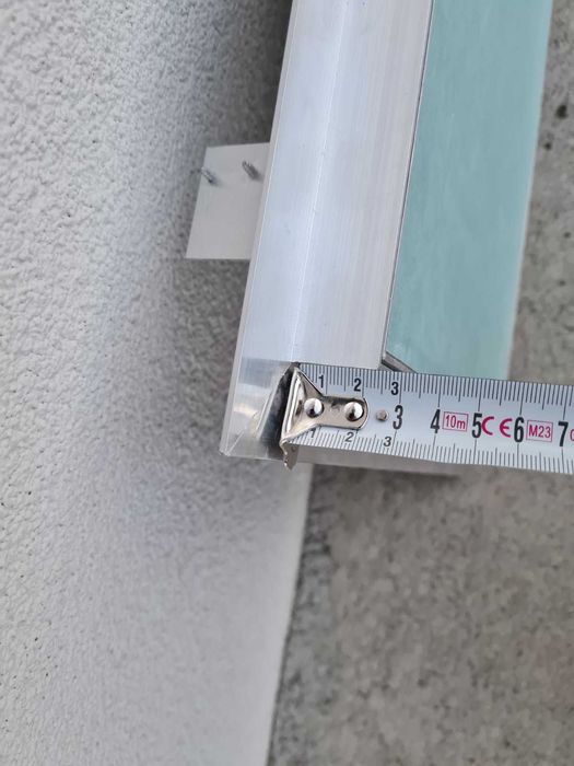 Ревизия алуминиева с вратичка  за плочка 90/30 см