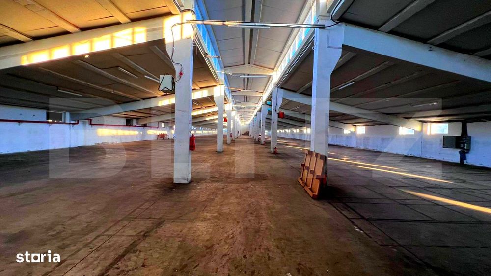 Proprietate industriala, hale 4.200 mp, teren 11.000 mp, zona Blaj