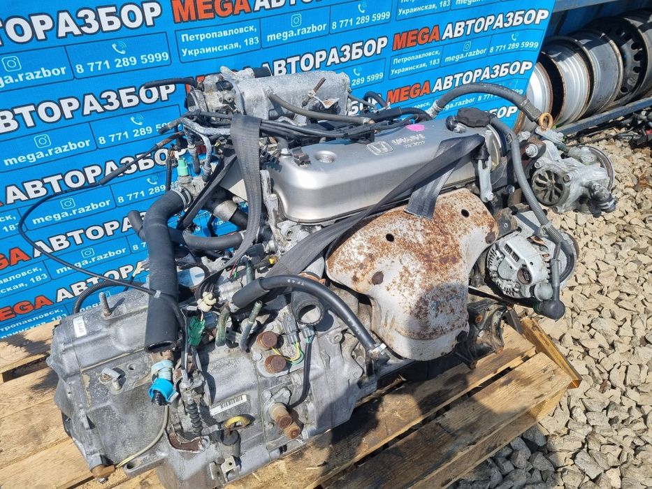 Мотор F22B на хонду.