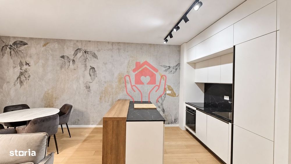 Baneasa Shopping City-3 camere mobilier ROVERE I parc I scoli I garaj