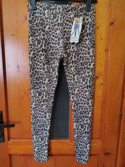 Colanți călduroși animal print