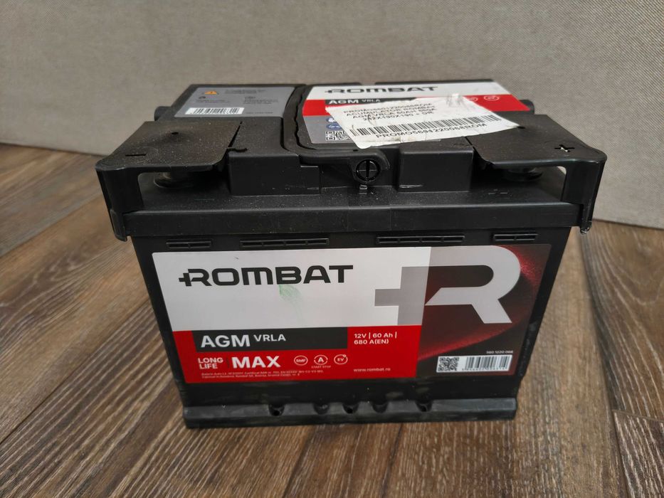 Vand Acumulator Rombat AGM 12V 60Ah
