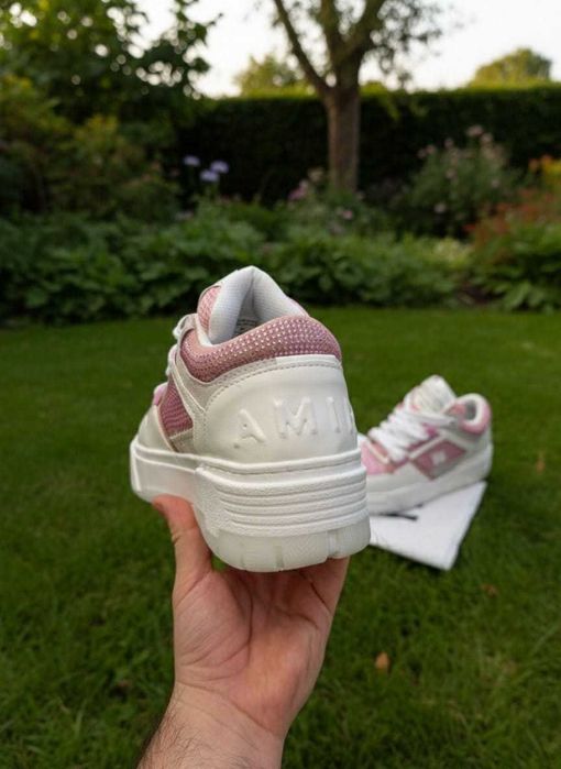 Adidasi AMIRI MA 1 Roz - Pietricele - Full Box