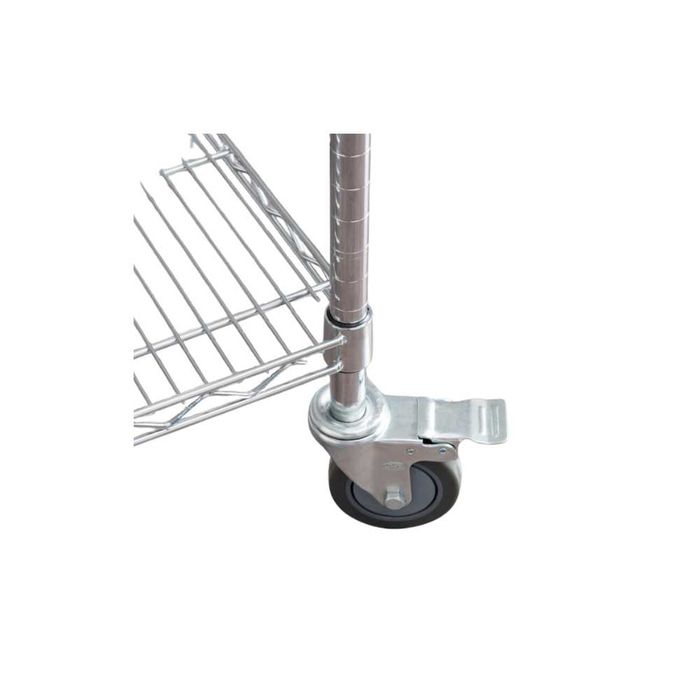 Количка три нива неръждаема стомана L3 -110