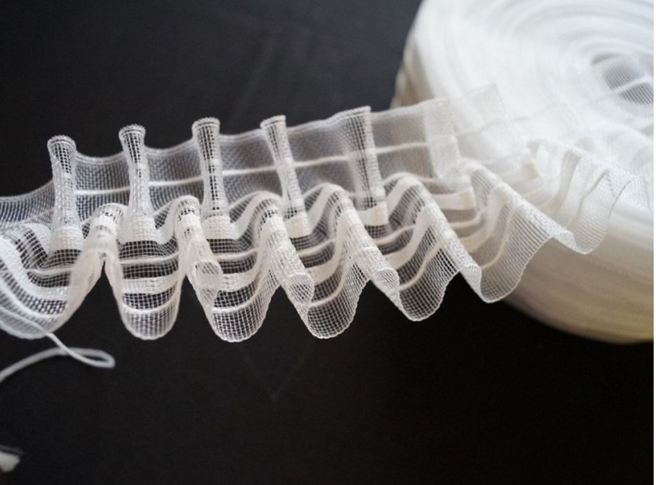 Шторная лента органза