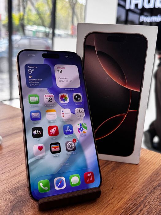 Айфон16ПроМакс•256гб/100%