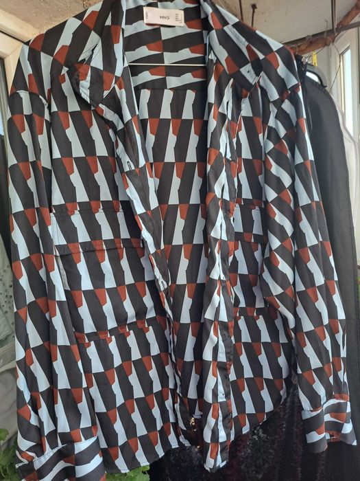 Vand camasa dama Mango, marimea M-L, vascoza, de toamna