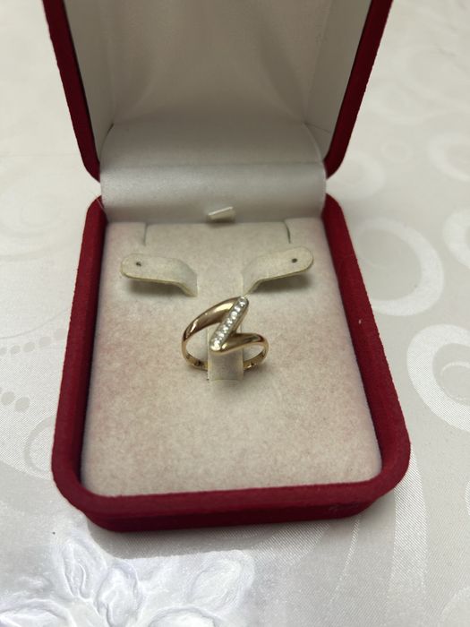 Золотое кольцо 585 пробы Россия