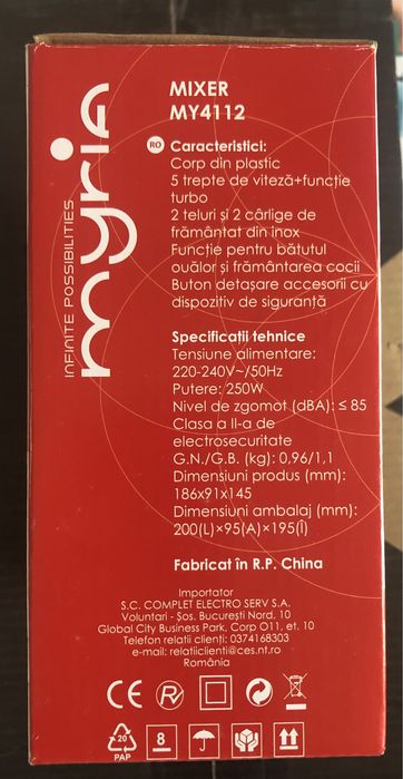 mixer MYRIA my 4112