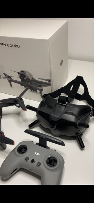 Set complet Drona Dji Fpv Combo/cu toate accesoriile /stare perfecta