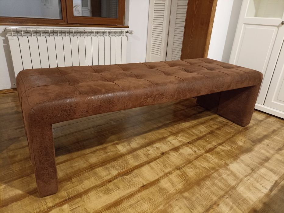 Canapea 3 locuri, imitație piele- 370 ron