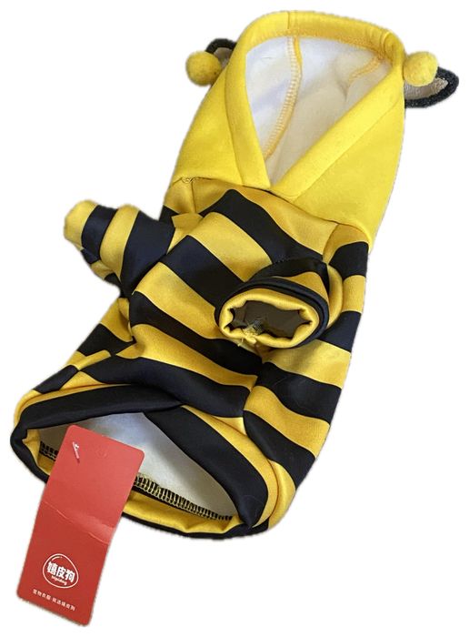 Costum in forma de albine pentru pisici si catei