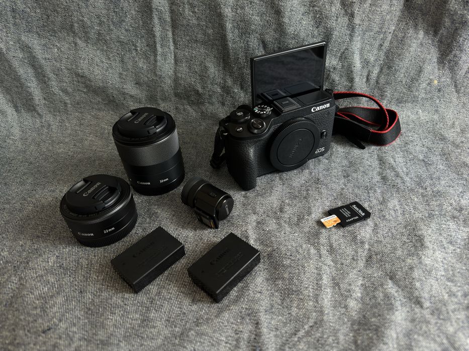 Canon M6Mk2 + CANON 32MM1,4 +22MMF2