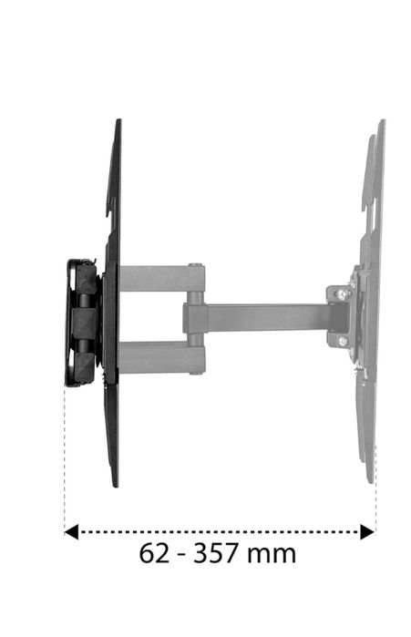 Suport TV de Perete, Pivotant, Universal, Diagonala 32”- 70”